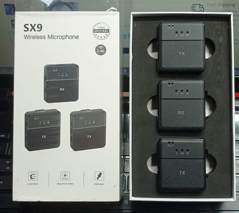 SX9 Dual Mini Wireless Microphone For Type C & 3.5 Interface