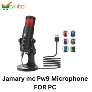 Jmary MC-PW9 RGB Professional USB Microphone For Podcasting, Live Streaming