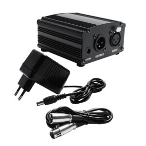 Phantom Power Supply For Condenser Microphone (48V, 1-Channel)
