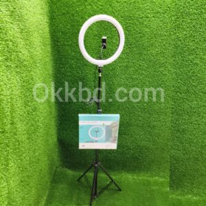 12 inch Selfie LED Ring Light with 6 feet height Tripod Stand