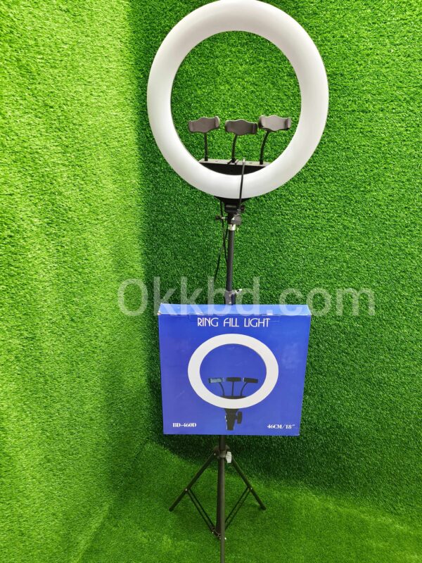18 Inch Led Ring Light With Neepho brand 6 feet height Tripod Stand - Image 4