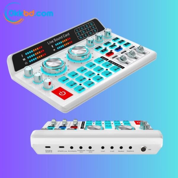 H9 Audio Mixer USB External Sound Card Live Broadcast