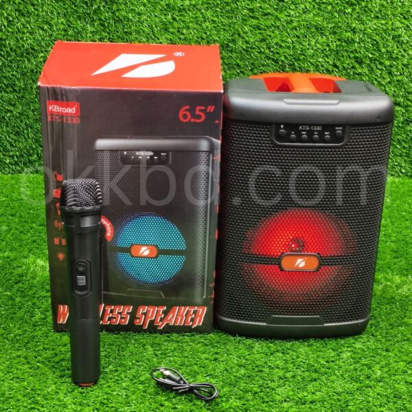 KTS-1330 karaoke speaker with wireless microphone