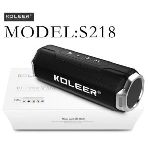 KOLEER S218 Portable Bluetooth Speaker Multicolor