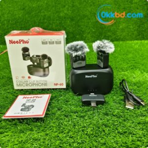 NeePho NP-60 double Wireless Microphone for type C and iPhone