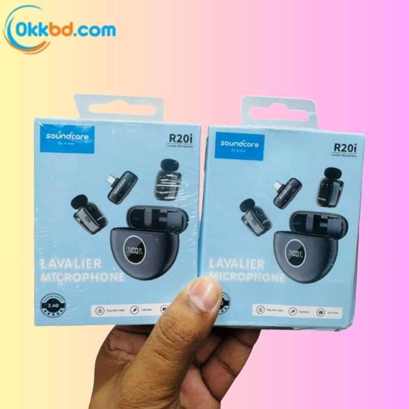 Anker Soundcore R20i Noise Reduction Wireless Lavalier Microphone – Type-C and iPhone Supported - Image 3