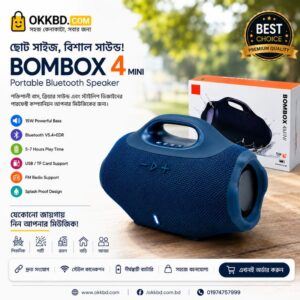 BOMBOX 4 Mini Portable Bluetooth speaker
